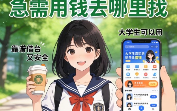 大学生急需用钱去哪里找?大学生可以用的借钱软件有哪些平台靠谱又安全?