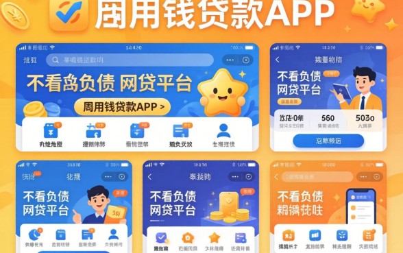 个人急用钱贷款app，概览5个不看负债的网贷平台