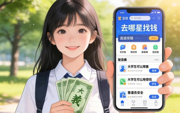 大学生急需用钱去哪里找?大学生可以用的借钱软件有哪些平台靠谱又安全?