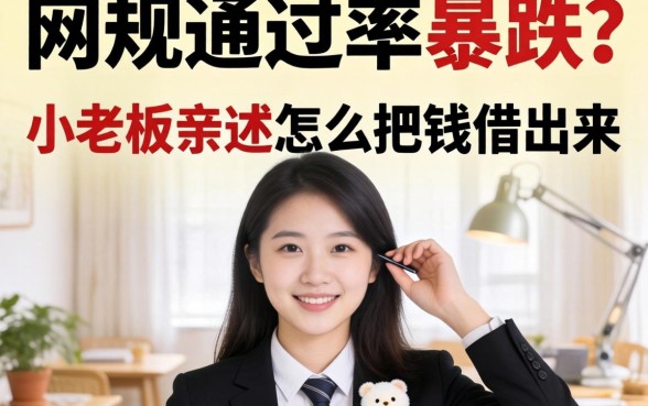 2026年网规通过率暴跌?小老板亲述怎么把钱借出来
