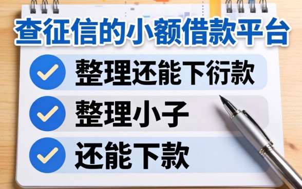 哪里有不查征信的小额借款平台？整理几个还能下款的口子