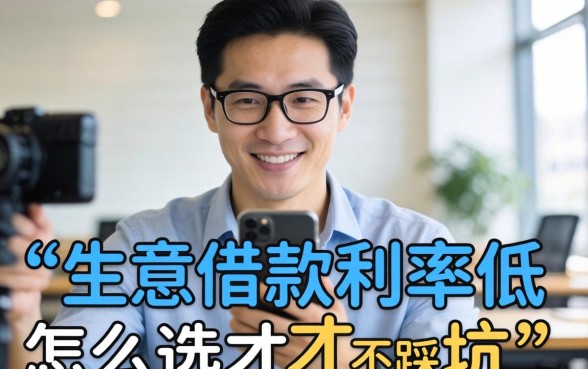 什么app借款利率低？生意人告诉你怎么选才不踩坑