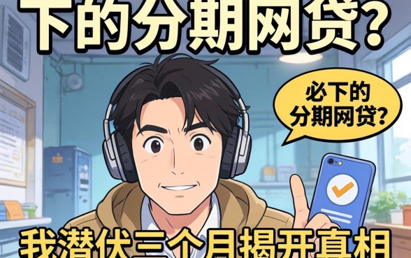 不用实名制必下的分期网贷？我潜伏三个月揭开真相