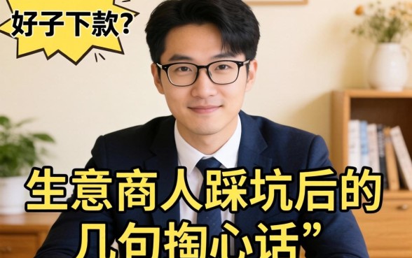 什么最新口子好下款?生意人踩坑后的几句掏心话