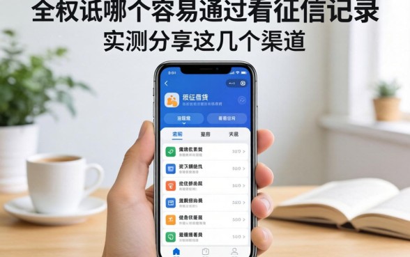 借款软件哪个容易通过不看征信记录？实测分享这几个渠道