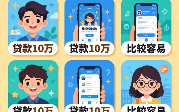 5个贷款10万比较容易的app