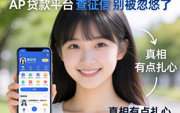 哪个app贷款平台不查征信?别被忽悠了,真相有点扎心