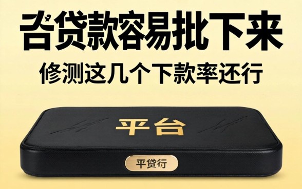 哪个黑平台的贷款容易批下来？实测这几个下款率还行