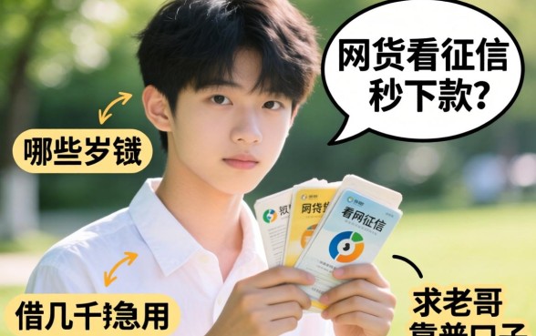 刚满18岁想借几千块急用,哪些网贷不看征信秒下款?求老哥推荐靠谱口子!