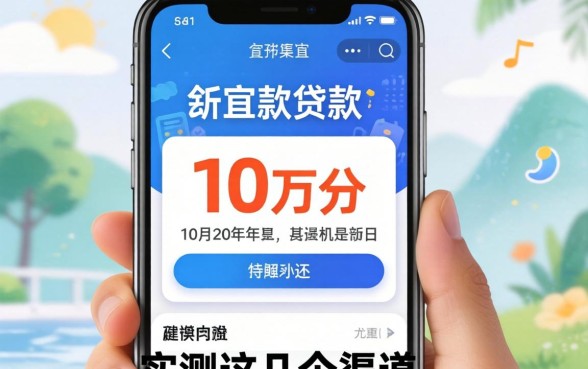 什么APP可以贷款10万分20年还？实测这几个渠道