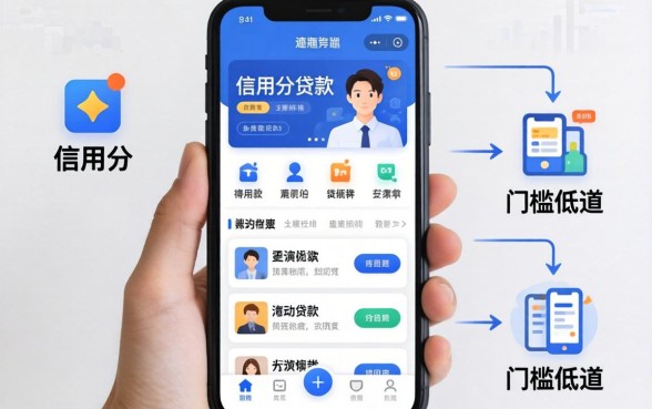 不用信用分的贷款软件有哪些?整理几个门槛低的渠道