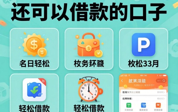 2026还可以借款的口子,枚举5个轻松借款无征信记录的软件
