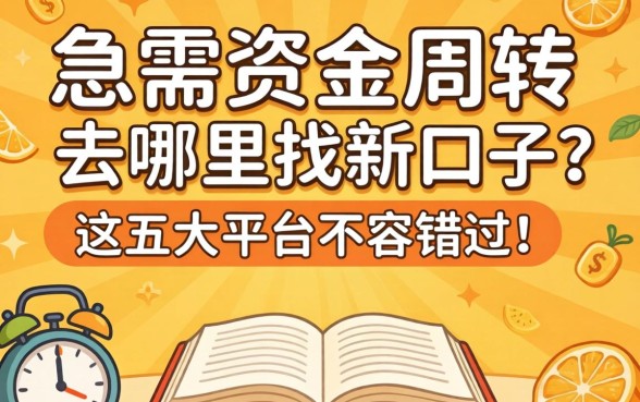 刚上线的贷款平台靠谱吗？急需资金周转去哪里找新口子？这五大平台不容错过！