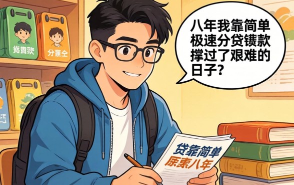 做小生意这八年，我靠简单极速小额贷款撑过了最难的日子