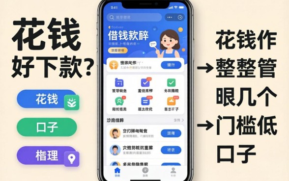 什么花借钱软件好下款？整理了几个门槛低的口子