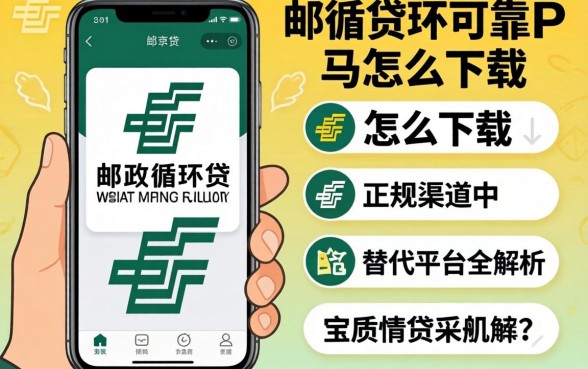 中邮循环贷app可靠吗怎么下载?正规渠道与替代平台全解析,安全借款看这就够了