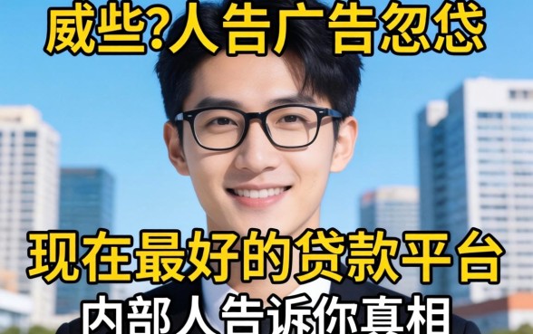 别被广告忽悠，现在最好的贷款平台有哪些？内部人告诉你真相