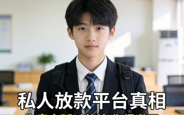 16岁私人放款平台真相：生意人踩过的坑你得避开