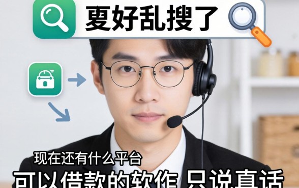 别再乱搜了，现在还有什么平台可以借款的软件？我只说真话
