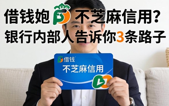 哪里借钱不用芝麻信用？银行内部人告诉你3条路子