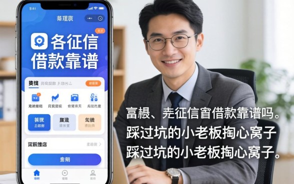 不查征信app借款靠谱吗？一个踩过坑的小老板掏心窝子