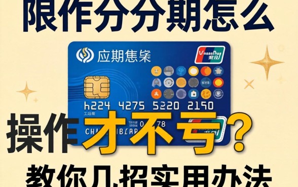 信用卡分期怎么操作才不亏？教你几招实用办法