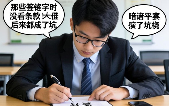在校大学生借钱平台暗访实录：那些签字时没看的条款，后来都成了坑