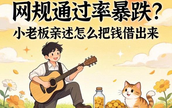 2026年网规通过率暴跌?小老板亲述怎么把钱借出来