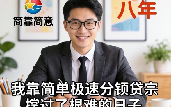 做小生意这八年，我靠简单极速小额贷款撑过了最难的日子