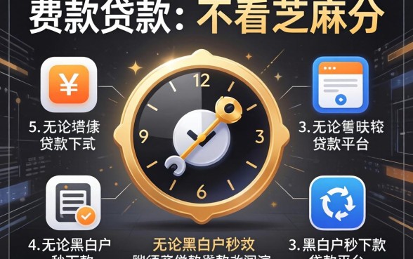 哪些贷款可以不看芝麻分的,细致阐述五个无论黑白户秒下款的贷款平台