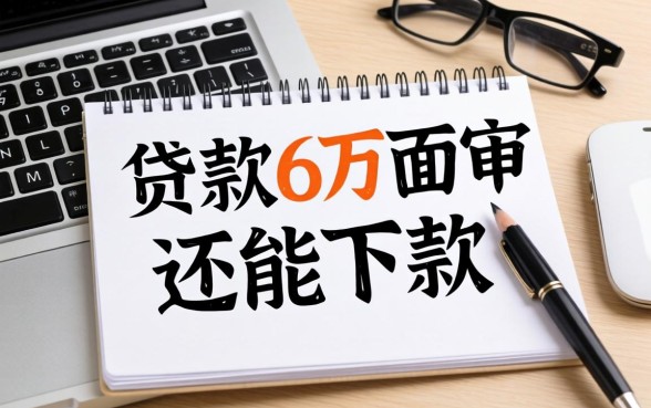 哪里可以贷款6万不面审的？整理了几个还能下款的渠道
