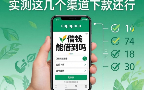 oppo手机借钱能借到吗？实测这几个渠道下款还行