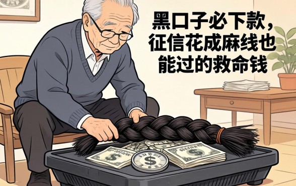 老哥们整理必下款的黑口子平台,征信花成麻花也能过的救命钱