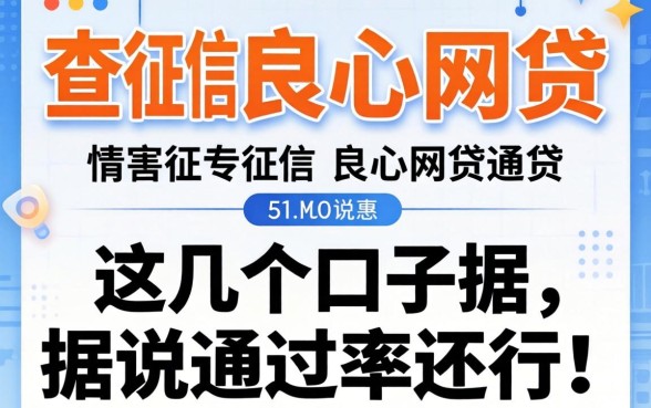 不查征信的良心网贷2026，这几个口子据说通过率还行