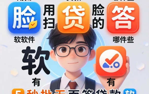 不用扫脸的贷款软件有哪些，细致阐述五个秒批无面签贷款软件