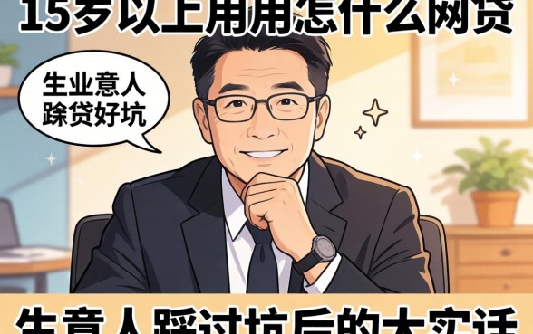 55岁以下能用什么网贷？生意人踩过坑后的大实话