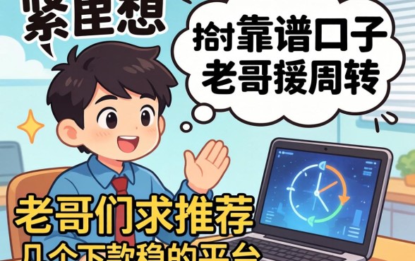 手头紧想找个靠谱口子周转，老哥们求推荐几个下款稳的平台！