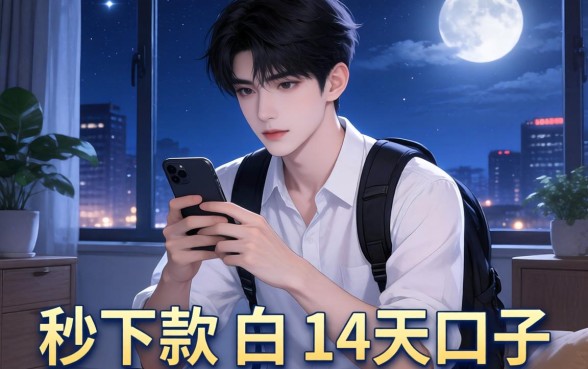 18岁白户借款口子，细致阐述五个夜间秒下款的14天口子