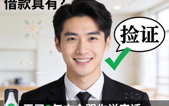 不用扫脸验证的借款真有?干了8年中介跟你说实话