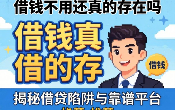 什么借钱不用还真的存在吗？揭秘借贷陷阱与靠谱平台推荐