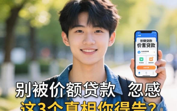 18岁可以小额贷款的软件？别被广告忽悠，这3个真相你得知道