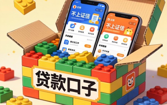 像积木盒子一样的贷款口子,详尽说明五个不上征信的贷款软件