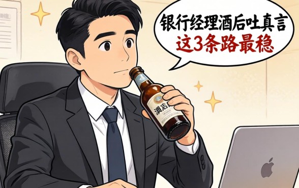 哪里有容易贷款的？银行经理酒后吐真言，这3条路最稳