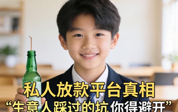 16岁私人放款平台真相：生意人踩过的坑你得避开