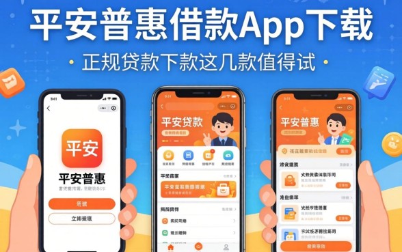 像平安普惠借款app下载一样正规的贷款软件这几款值得试