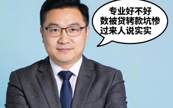 大数据这个专业好不好?一个被贷款坑惨的过来人说点实话