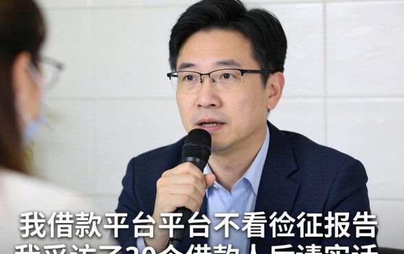 哪些借款平台不看征信报告？我采访了30个借款人后说实话