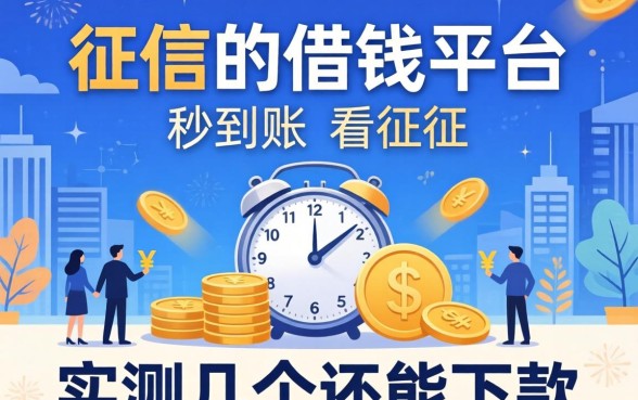 不用征信的借钱平台秒到账不看征信,实测几个还能下款的