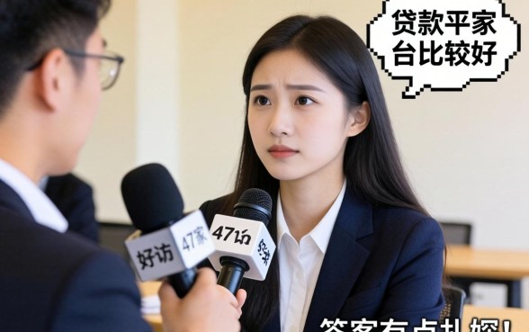 哪家贷款平台比较好？我采访了47个人后，答案有点扎心