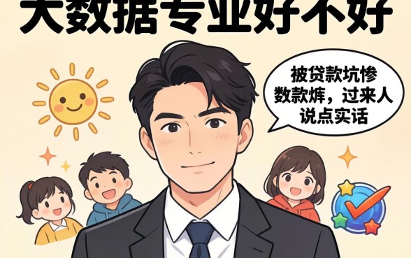 大数据这个专业好不好?一个被贷款坑惨的过来人说点实话